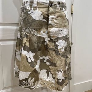 Military style skirt